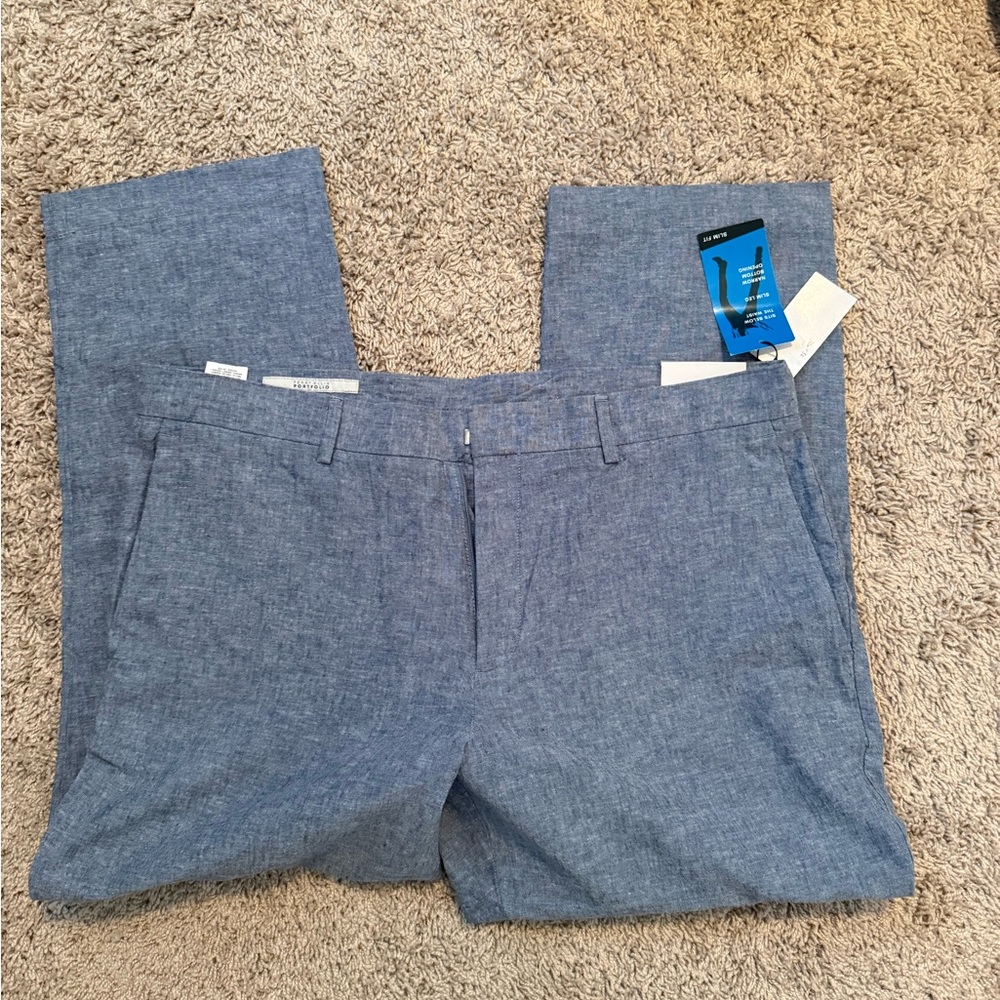 Perry Ellis Light Blue Chinos
